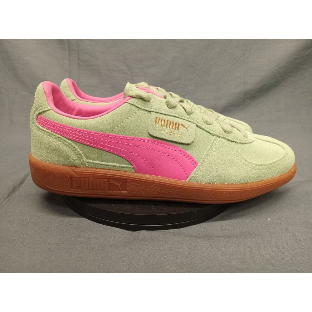 Puma Girls Palermo Jr. Lace Up Sneakers Mint Pink Size 6 NEW NO BOX! - Picture 4 of 11